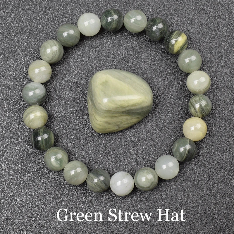 Natural Stone Pink Opal Beads Bracelet