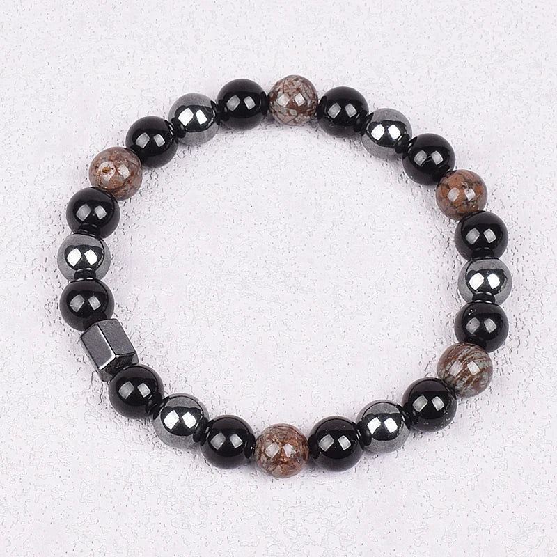 Natural Stones Beads Bracelets On Hand