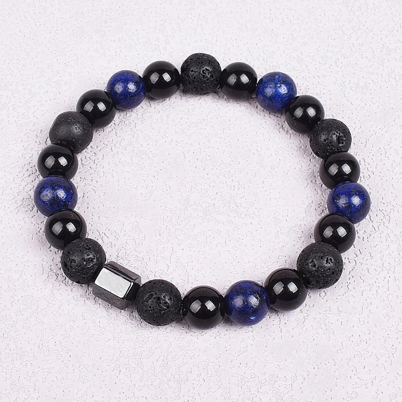 Natural Stones Beads Bracelets On Hand