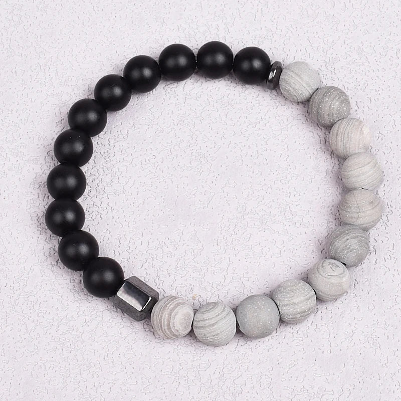 Natural Stones Beads Bracelets On Hand