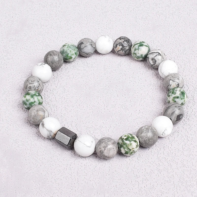 Natural Stones Beads Bracelets On Hand