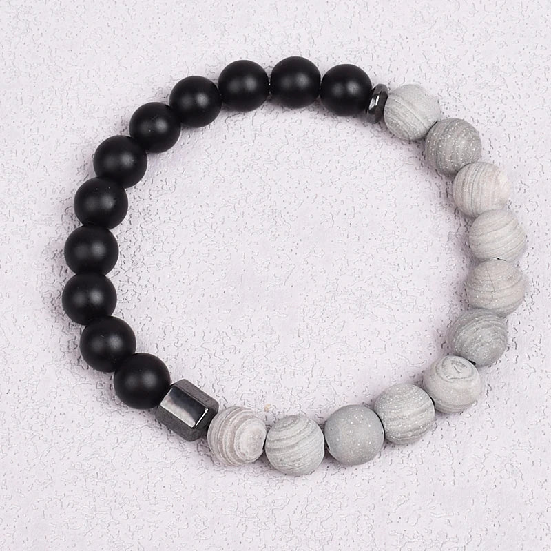 Natural Stones Beads Bracelets On Hand