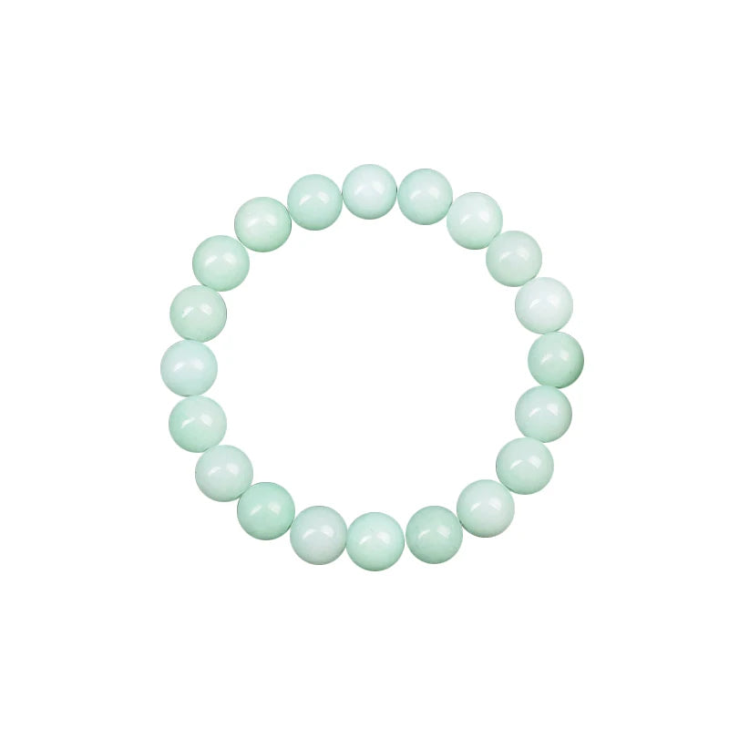 Natural Green Jades Bracelets Women Real Jades Stone