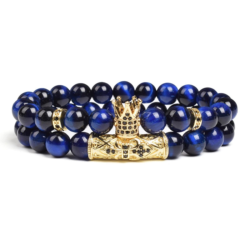 Tiger Eye Stone Beads Bracelet