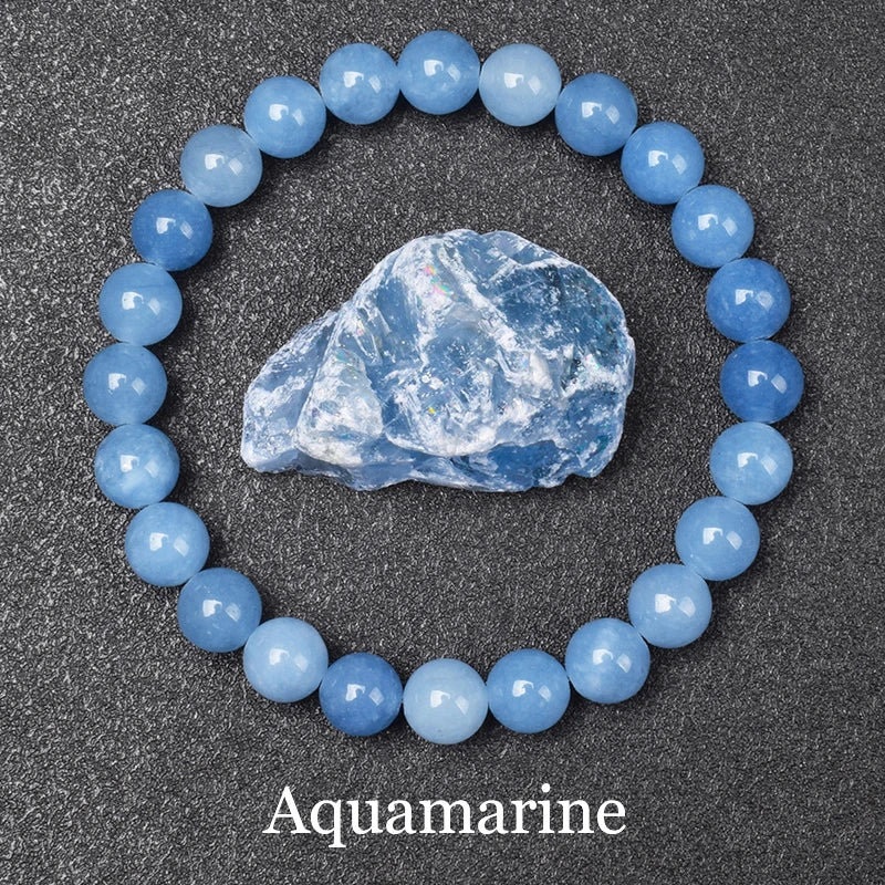 Real 5A Natural Lapis Lazuli Stone Beads Bracelet