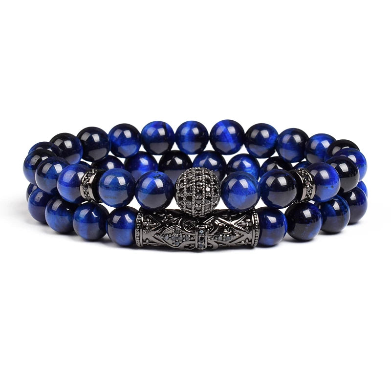 Tiger Eye Stone Beads Bracelet