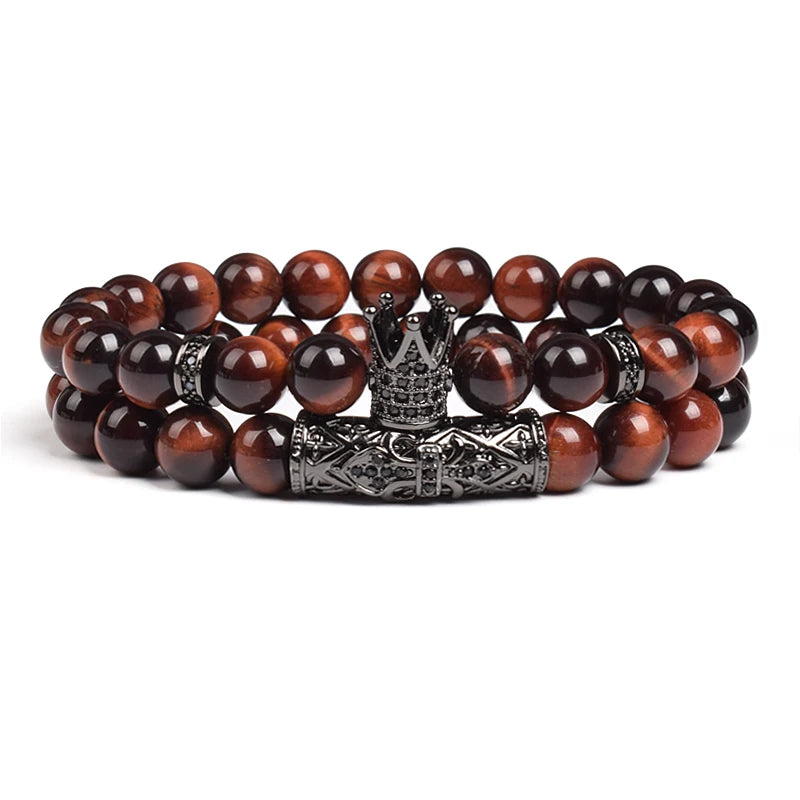 Tiger Eye Stone Beads Bracelet