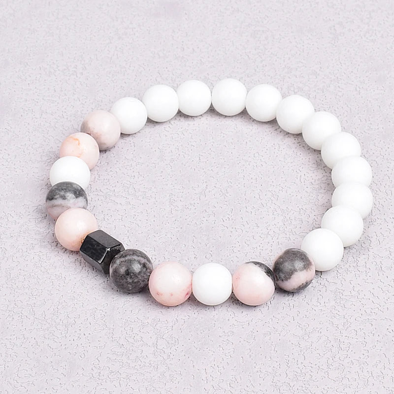 Natural Stones Beads Bracelets On Hand