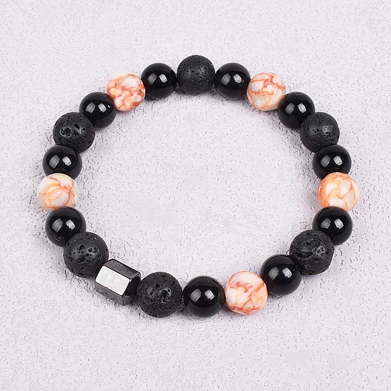 Natural Stones Beads Bracelets On Hand