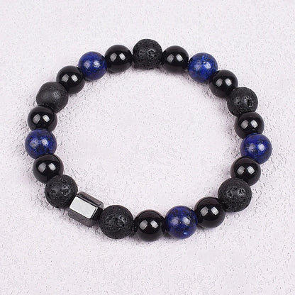 Natural Stones Beads Bracelets On Hand