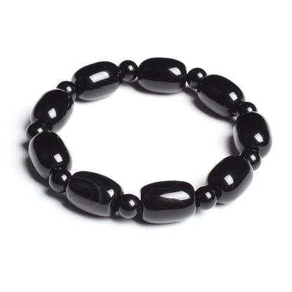 Natural Stone Beads Green Agates Charm Bracelets