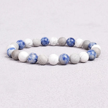 Natural Stones Beads Bracelets On Hand