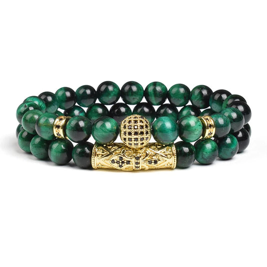 Tiger Eye Stone Beads Bracelet