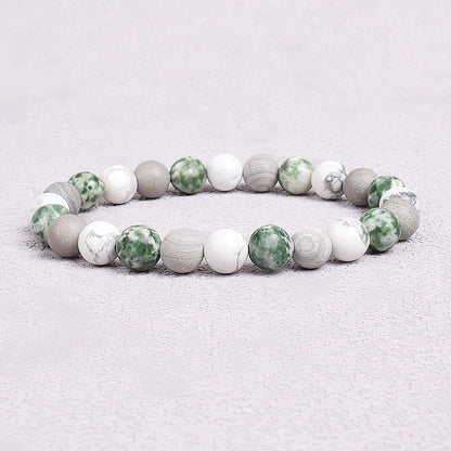 Natural Stones Beads Bracelets On Hand