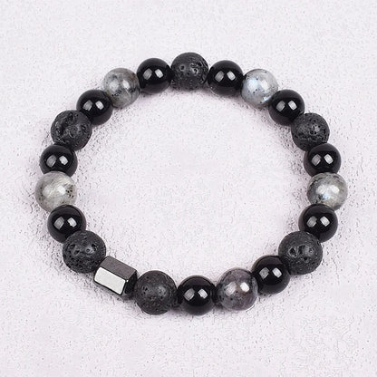 Natural Stones Beads Bracelets On Hand