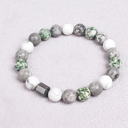 Natural Stones Beads Bracelets On Hand