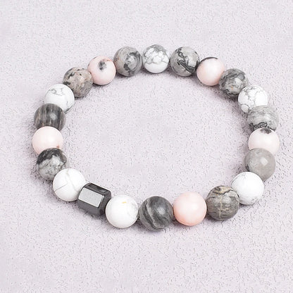 Natural Stones Beads Bracelets On Hand