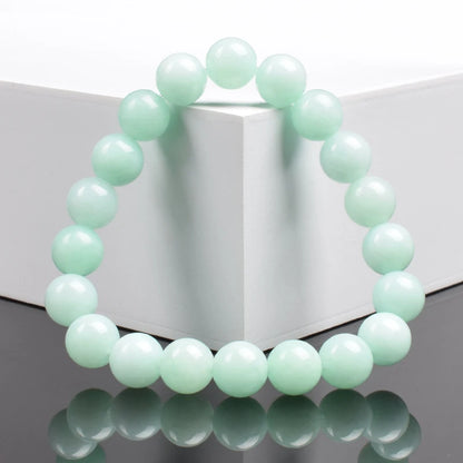 Natural Green Jades Bracelets Women Real Jades Stone