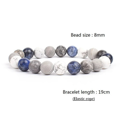 Natural Stones Beads Bracelets On Hand