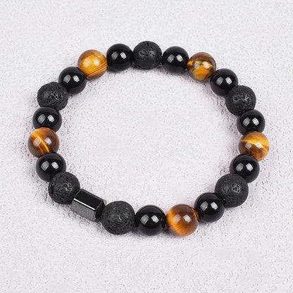 Natural Stones Beads Bracelets On Hand