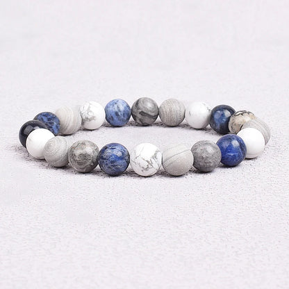 Natural Stones Beads Bracelets On Hand