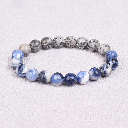 Natural Stones Beads Bracelets On Hand