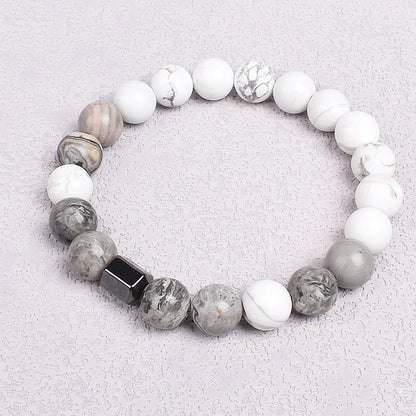 Natural Stones Beads Bracelets On Hand