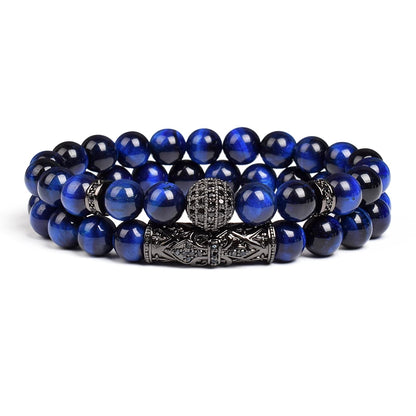 Tiger Eye Stone Beads Bracelet