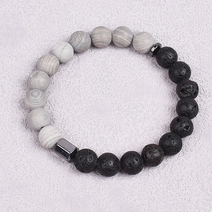 Natural Stones Beads Bracelets On Hand