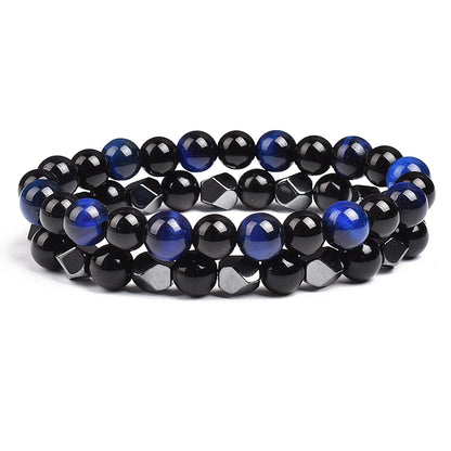 Irregular Hematite Bracelet Sets