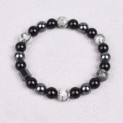 Natural Stones Beads Bracelets On Hand