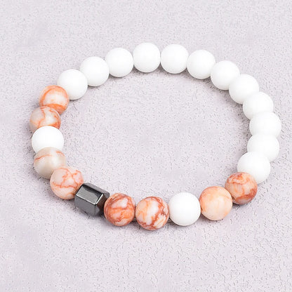 Natural Stones Beads Bracelets On Hand