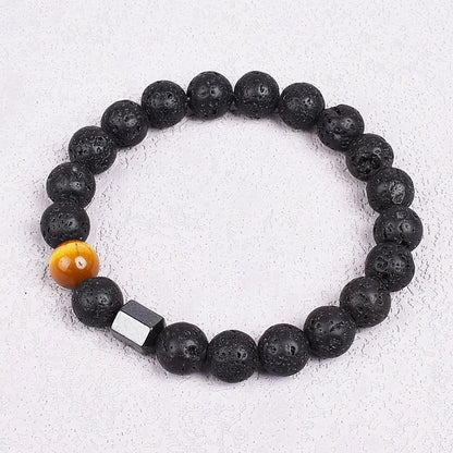 Natural Stones Beads Bracelets On Hand