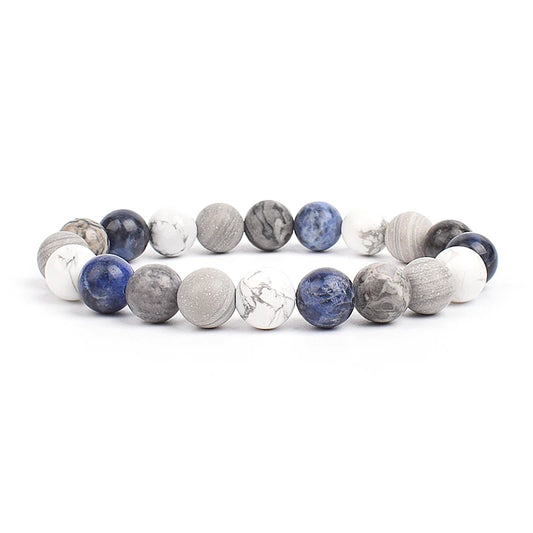 Natural Stones Beads Bracelets On Hand